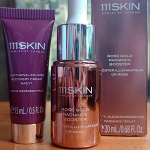 111SKIN Rose Gold Radiance Booster w/ Free  Nocturnal Eclipse Recovery Cream